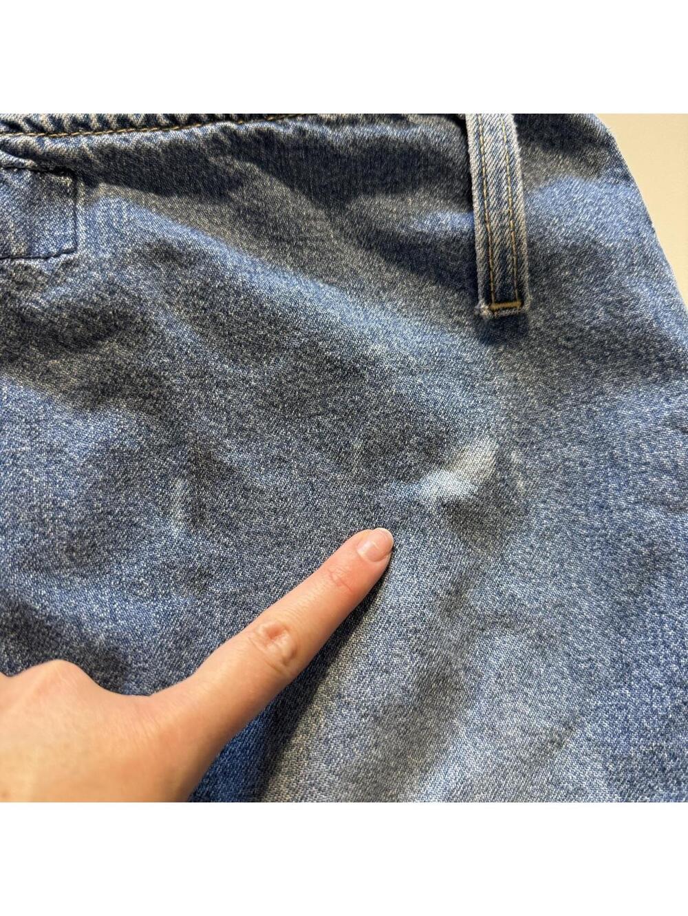 Fragile Jean Co Union Jack Mini Denim Skirt - Picture 6 of 6